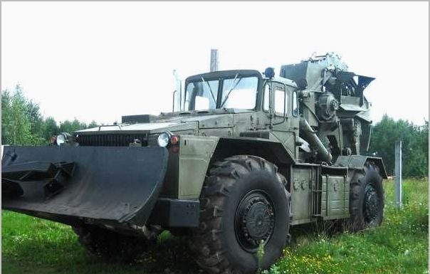 Траншеекопатель на базе МАЗ-538: его возможности